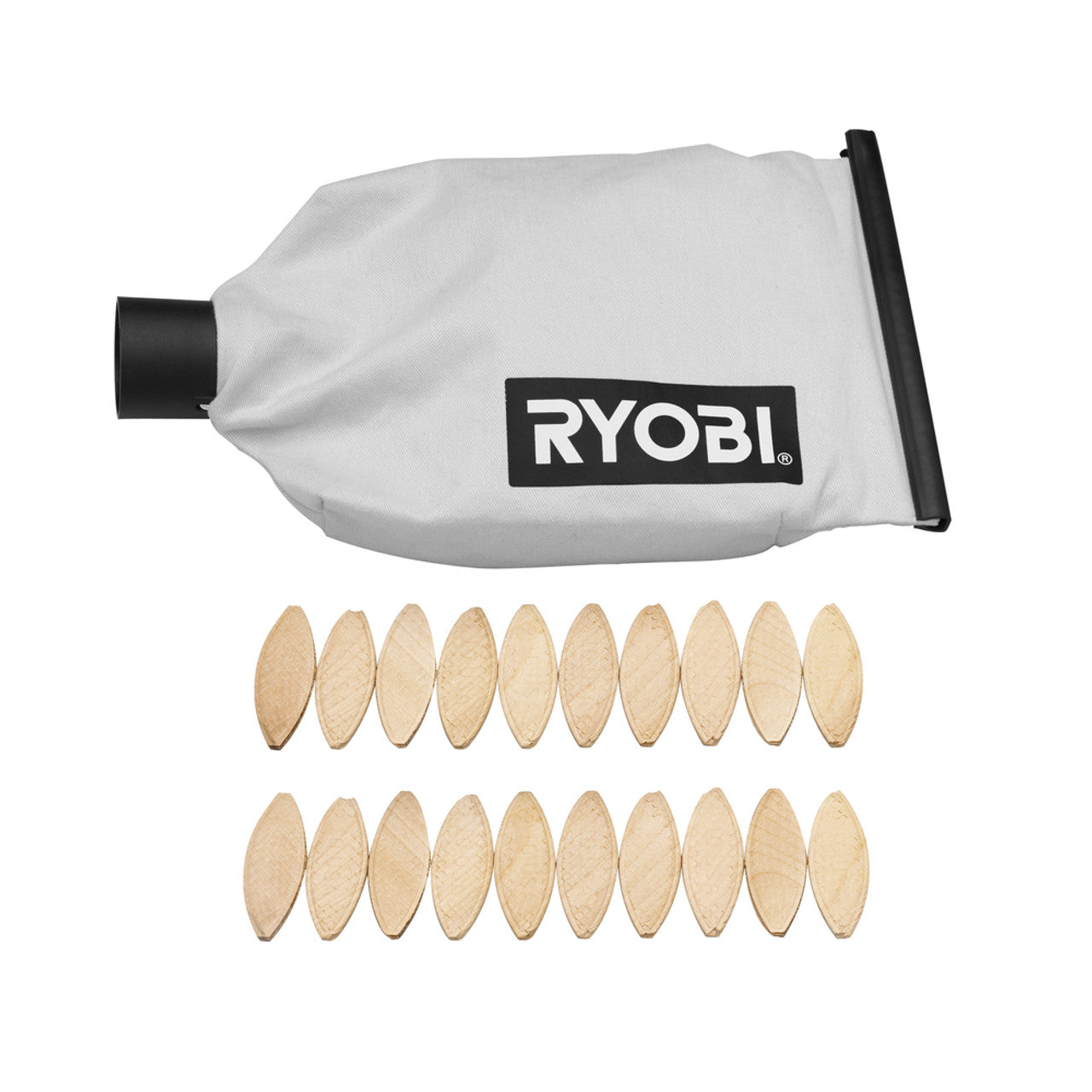 Like New - RYOBI 6 Amp AC Biscuit Joiner Kit with Dust Collector and Bag