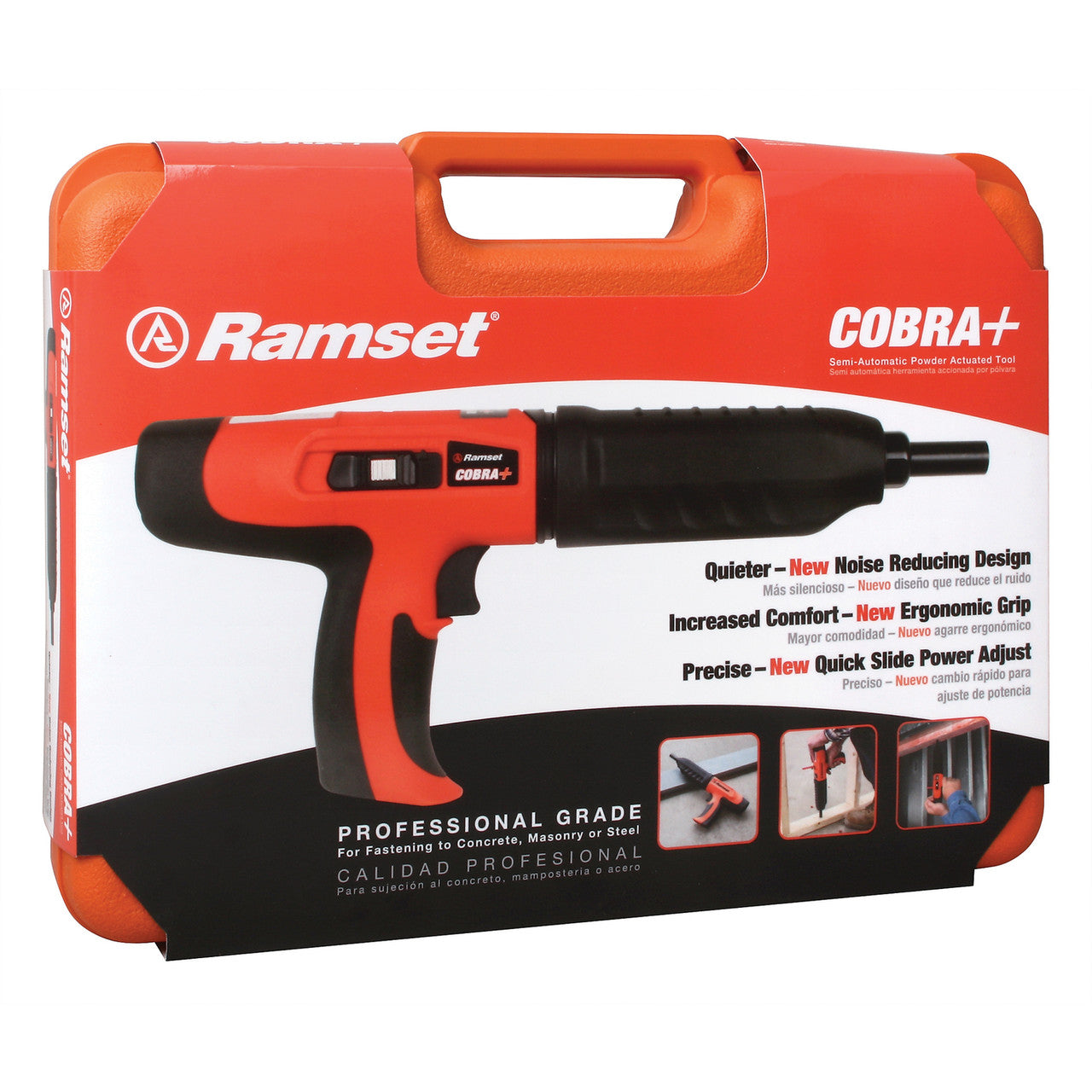 Like New - DIXIE SALES CO ITW BRANDS 16942 0.27 Caliber Cobra semi-Automatic Powder-Actuated Tool