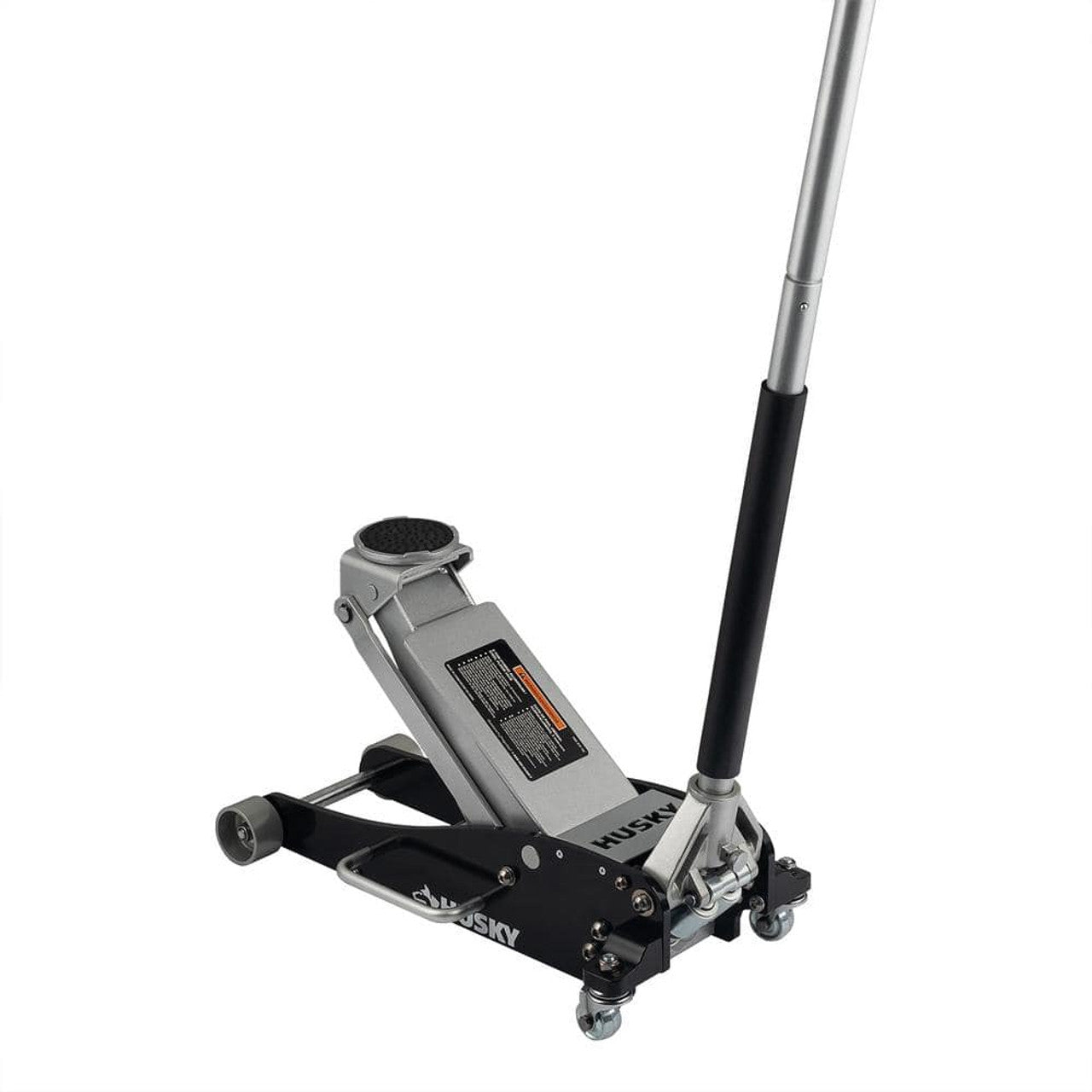 Like New - Husky 3-Ton Aluminum/Steel Car Jack, Black - HPL4751