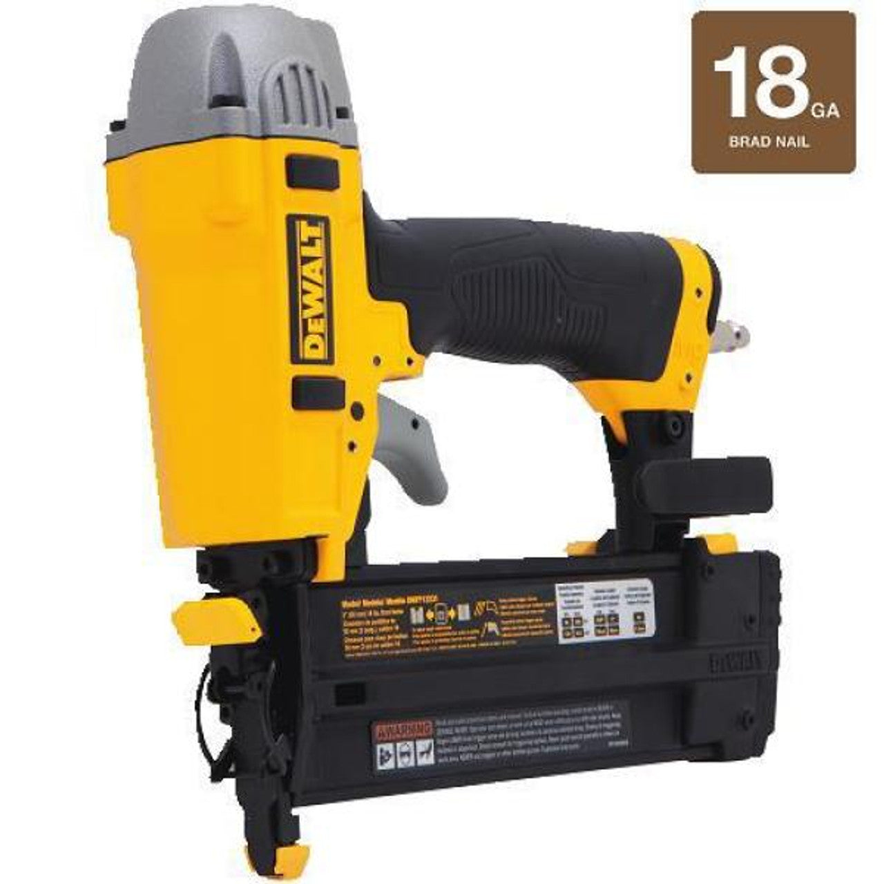 Like New - DEWALT DWFP12231 18-Gauge Pneumatic 2 in. Brad Nailer Kit