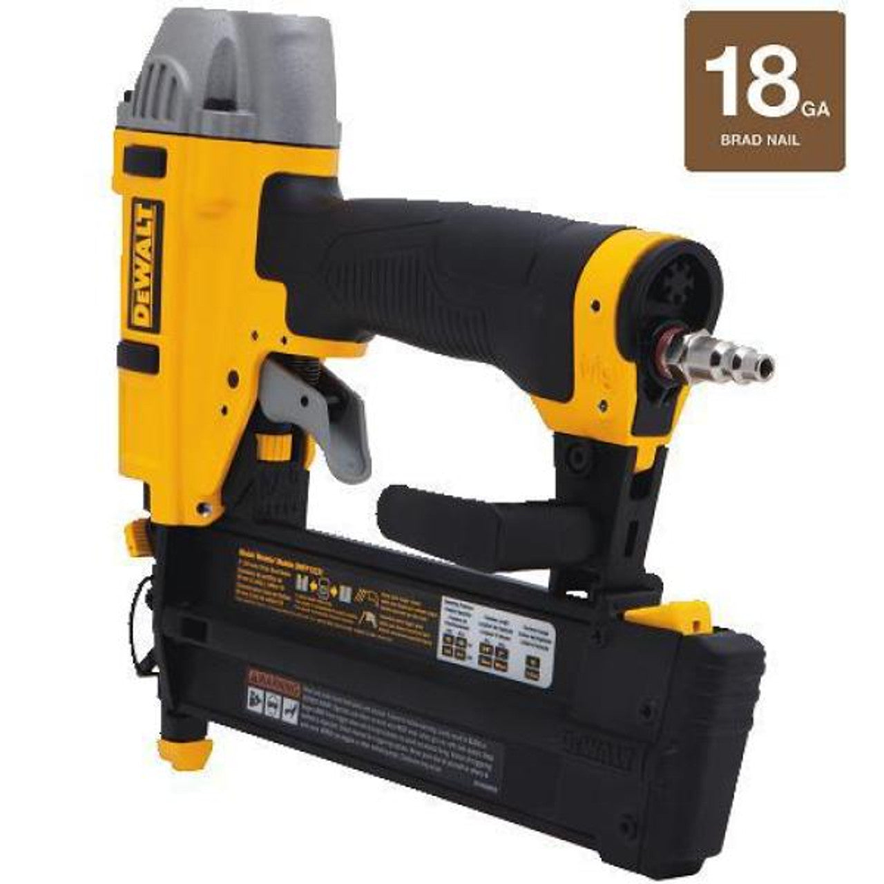 Like New - DEWALT DWFP12231 18-Gauge Pneumatic 2 in. Brad Nailer Kit
