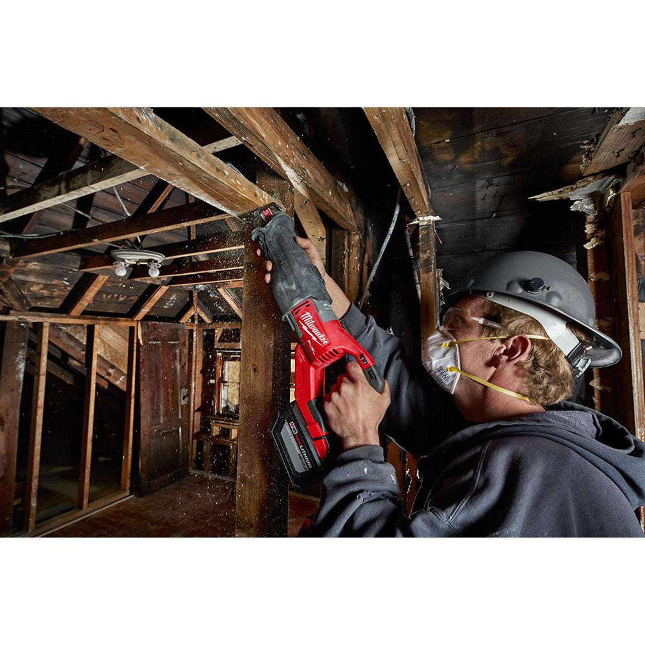 Like New - Milwaukee M18 FUEL 18-V Lithium-Ion Brushless Cordless Orbital Reciprocating Saw 2722-20