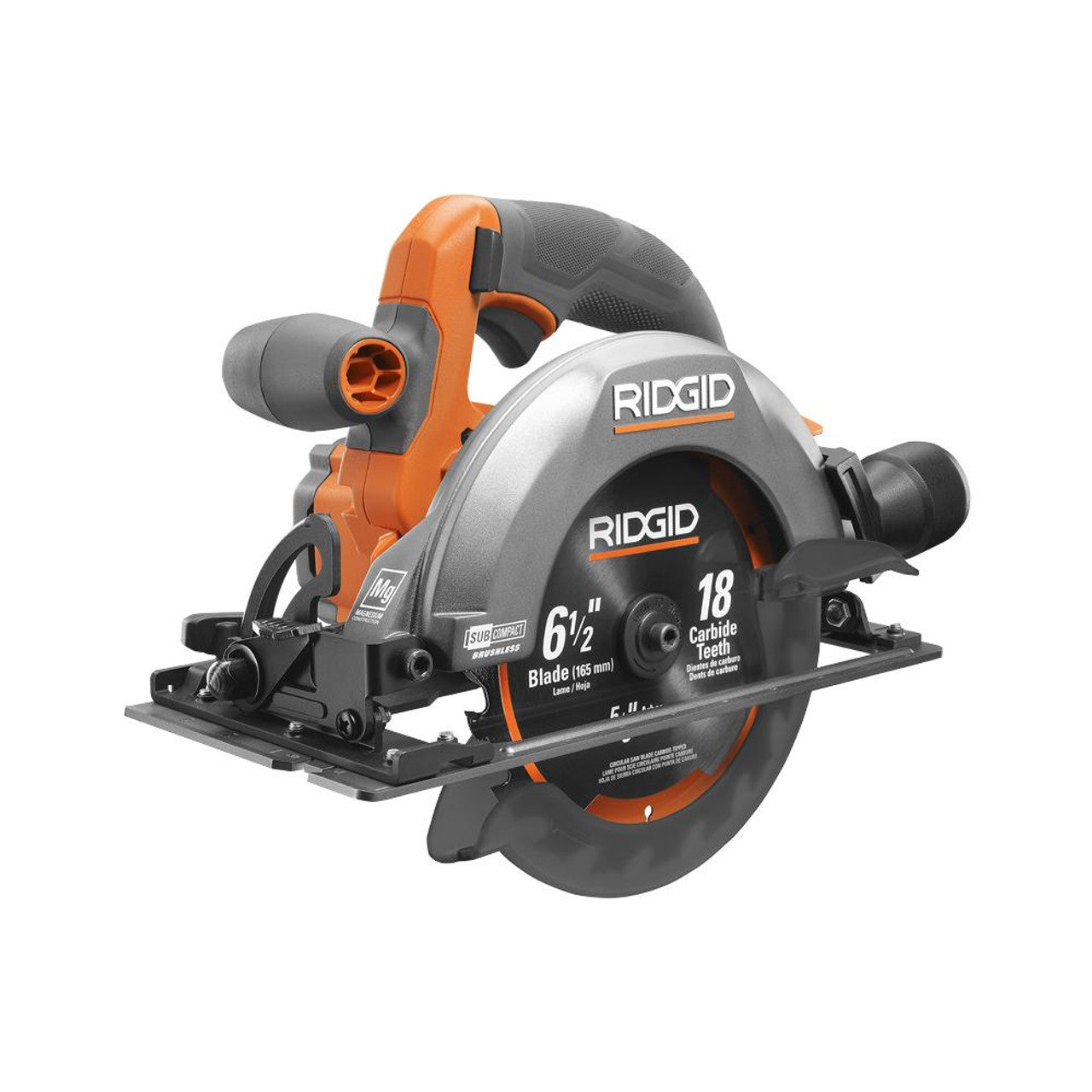 Like New - RIDGID 18V SubCompact Brushless Cordless 6 1/2 in. Circular Saw (Tool Only) R8656B