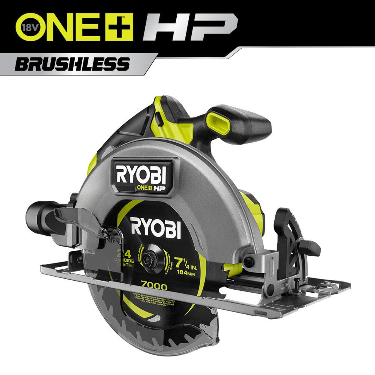 Like New - RYOBI ONE+ HP 18V Brushless Cordless 7-1/4 in. Circular Saw (Tool Only)