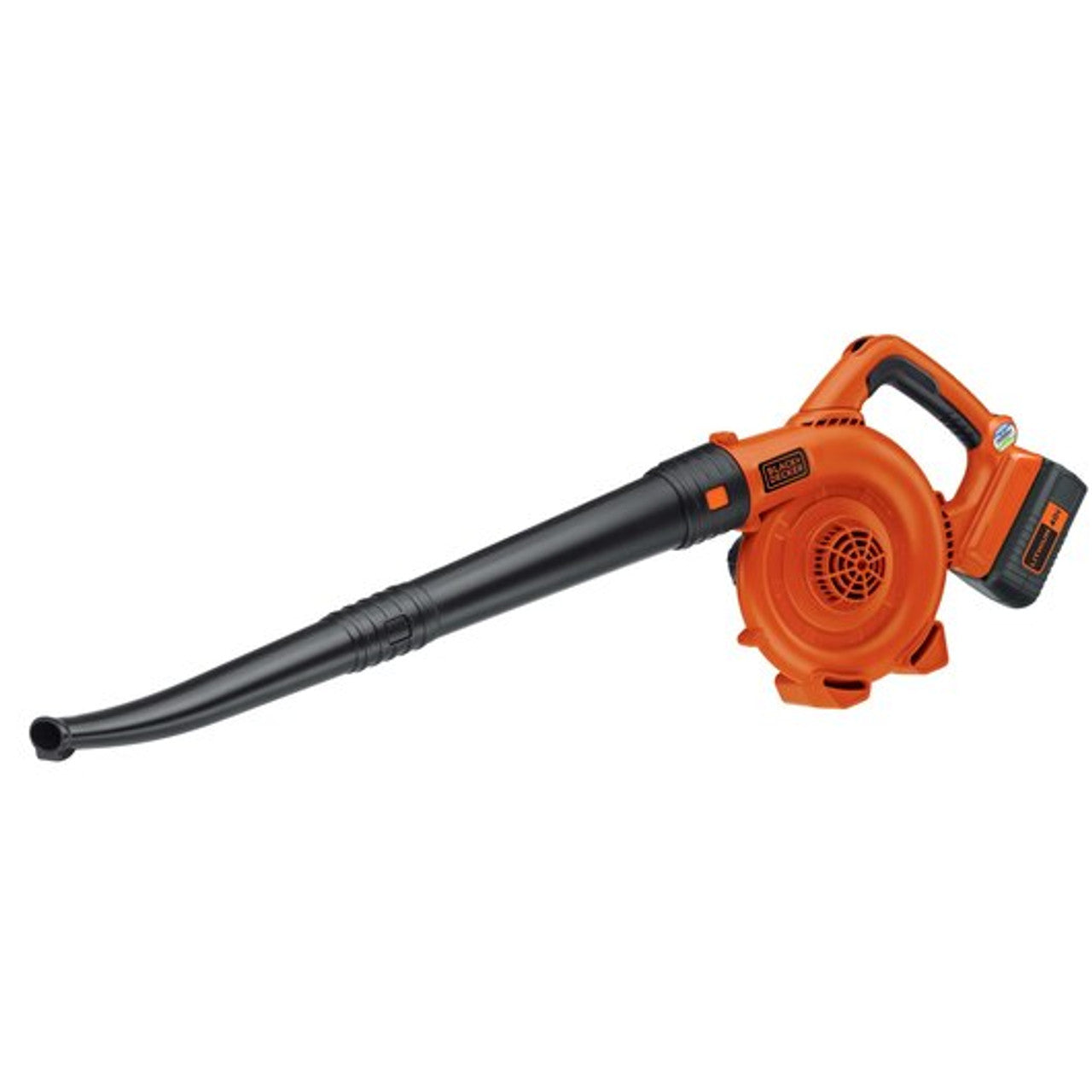 Like New -  BLACK+DECKER 40V MAX* Lithium Ion Sweeper - Orange Sorbet - LSW36