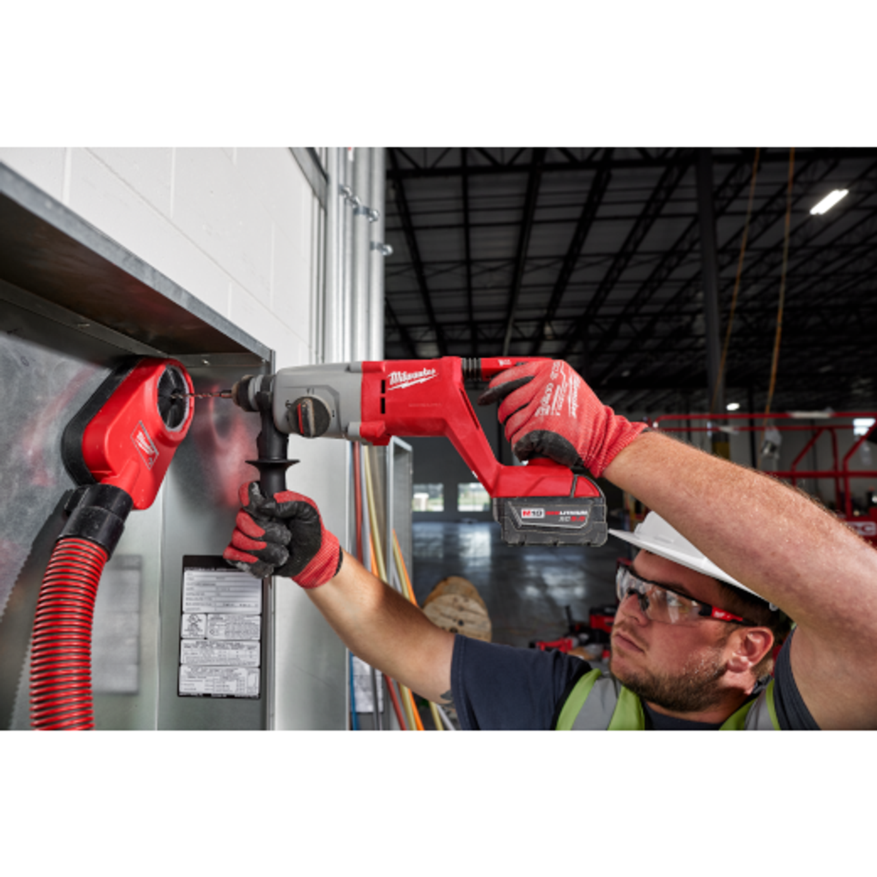Like New -  Milwaukee Tool M18 18V Lithium-Ion Brushless Cordless 1 in. SDS-Plus D-Handle Rotary Hammer (Tool-Only) 2613-20