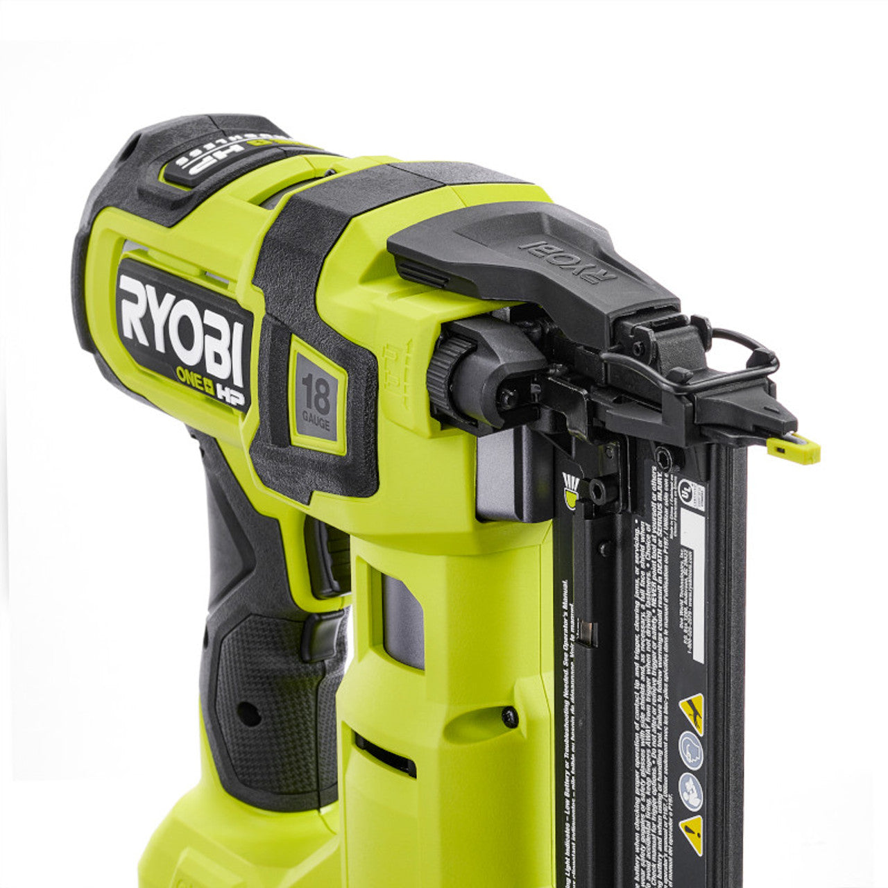 Like New -  RYOBI ONE+ HP 18V 18-Gauge Brushless Cordless AirStrike Brad Nailer (Tool Only)