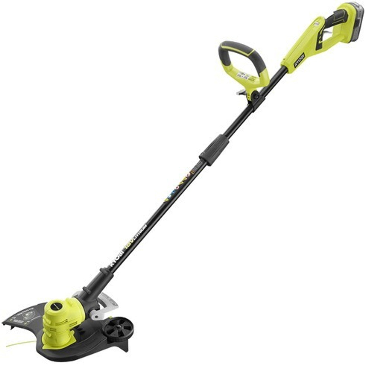 Like New -  Ryobi 18-Volt Cordless String Trimmer/Edger and Jet Fan Blower Combo Kit P2035