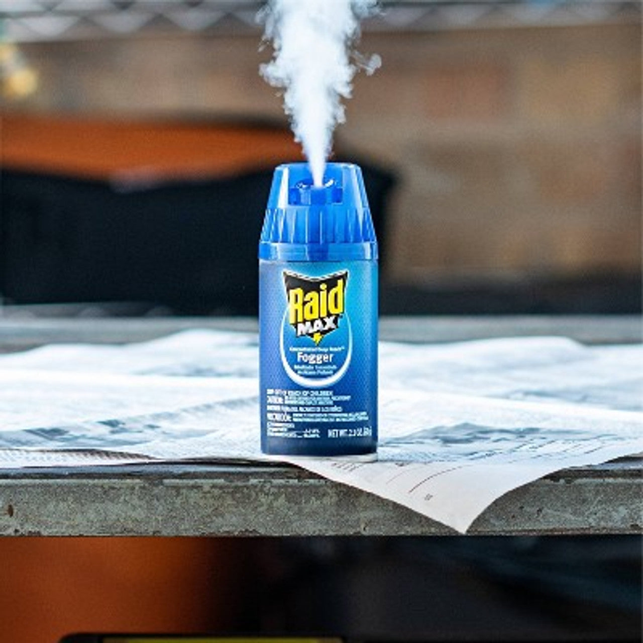 New - Raid Max Concentrated Deep Reach Fogger - 2.1oz/3cans