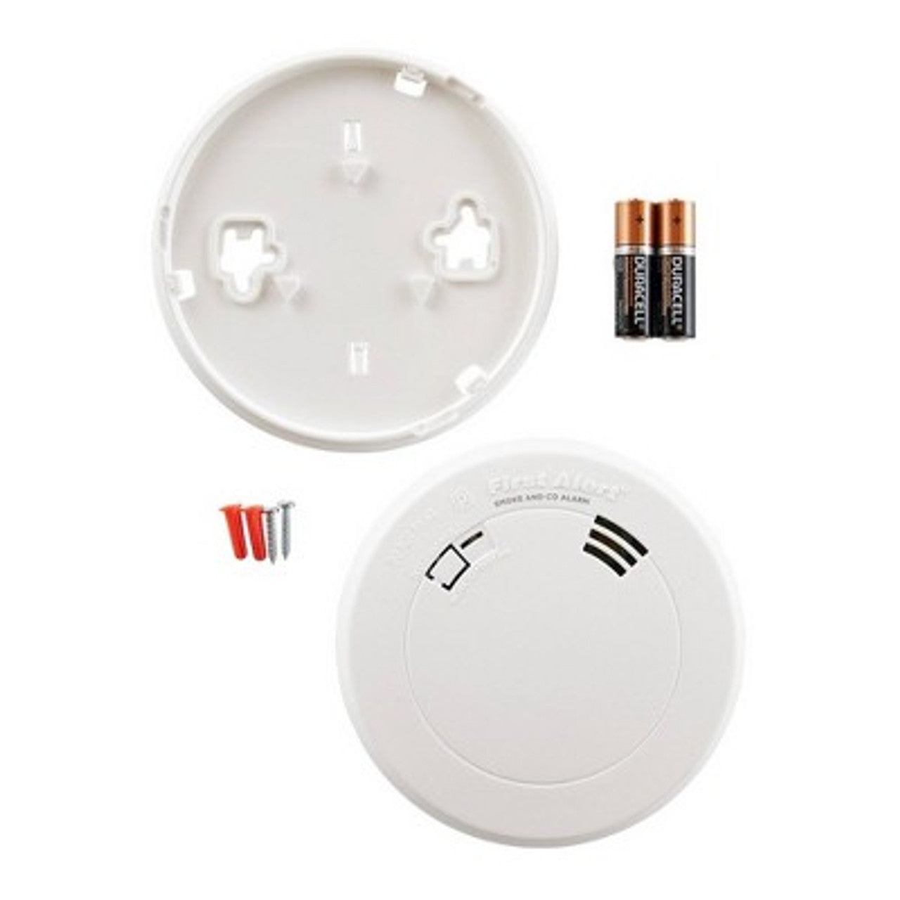 New - First Alert PRC700V Battery Powered Slim Smoke & Carbon Monoxide Detector with Voice Location and Photoelectric Sensor