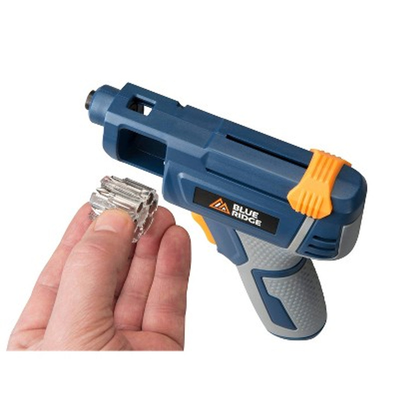 New - Blue Ridge Tools Rechargeable Screwdriver with Bit Storage