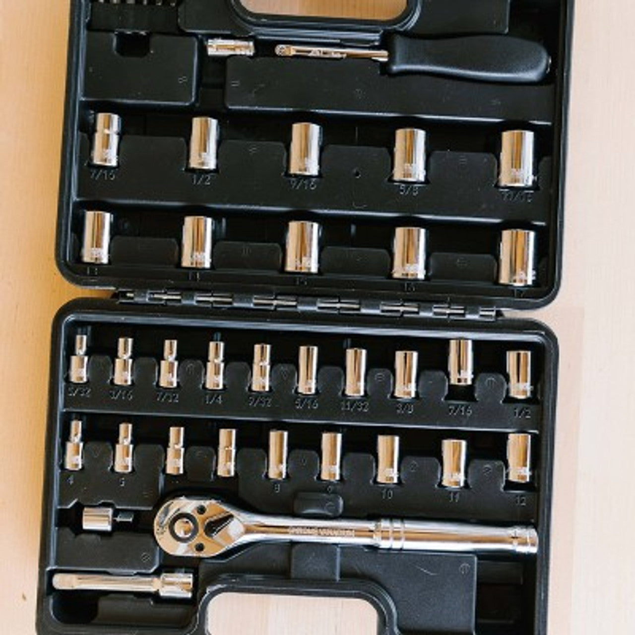 New - Blue Ridge Tools 41pc Mechanics Socket Kit