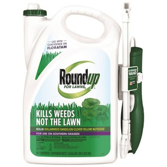 New - Roundup for Lawns Southern Herbicide With Wand - 1 gal