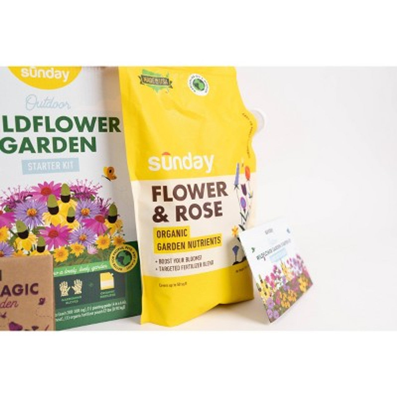 New - Sunday Outdoor Wildflower Garden Kit