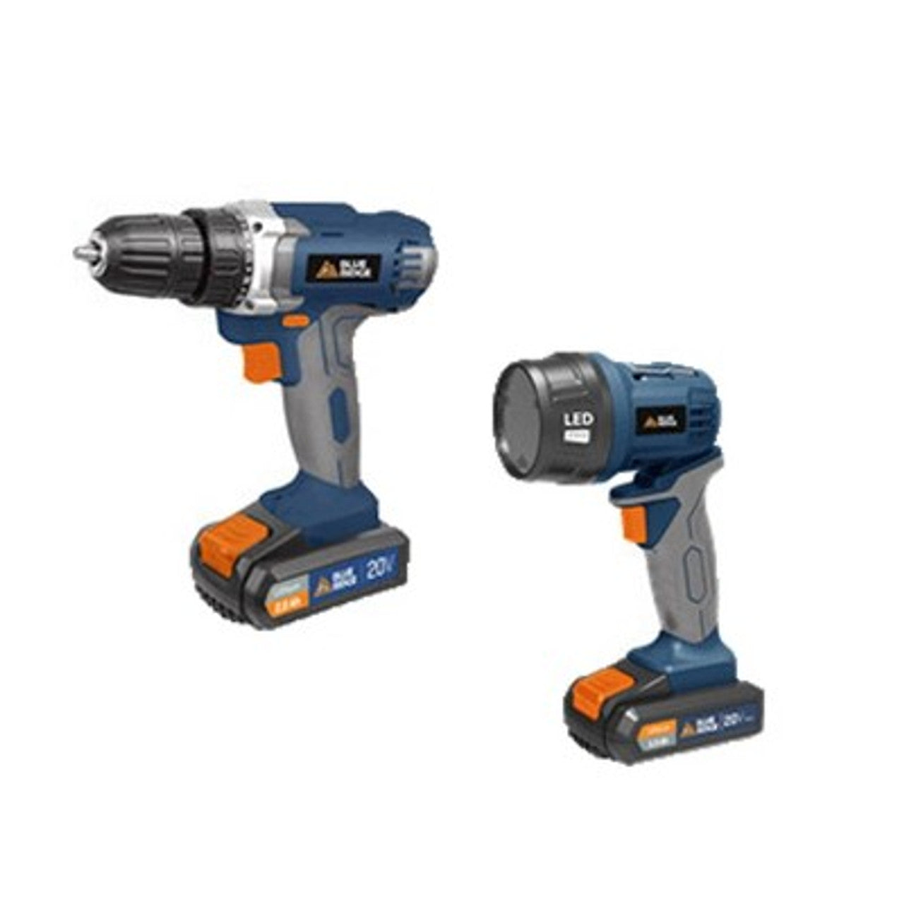 New - Blue Ridge Tools Drill Combo Kit