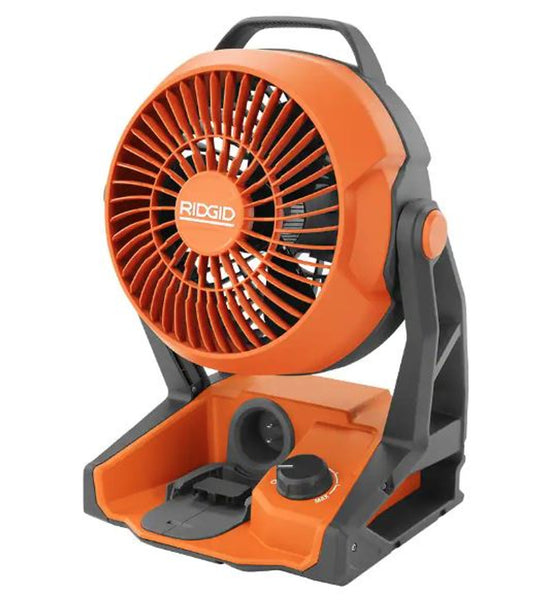 Like New -  RIDGID 18V Cordless Hybrid Jobsite Fan (Tool Only) R860721B