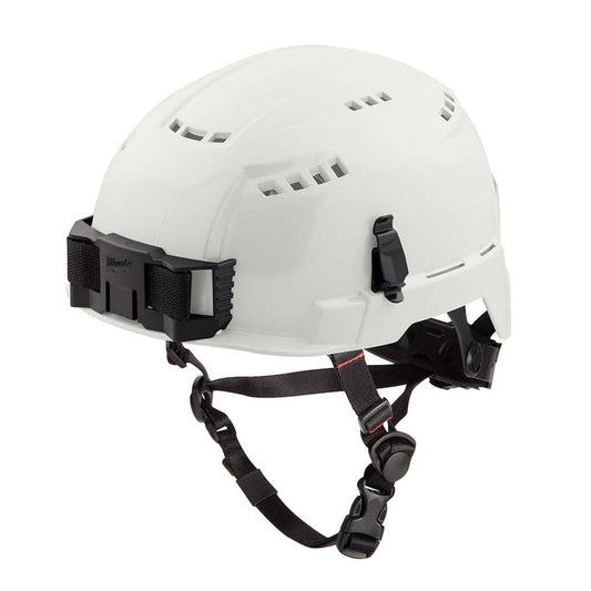 Like New -  Milwaukee BOLT White Type 2 Class C Vented Safety Helmet
